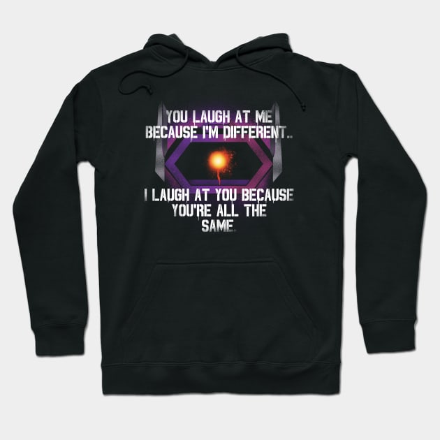 TF - Shockwave (with quote) Hoodie by DEADBUNNEH